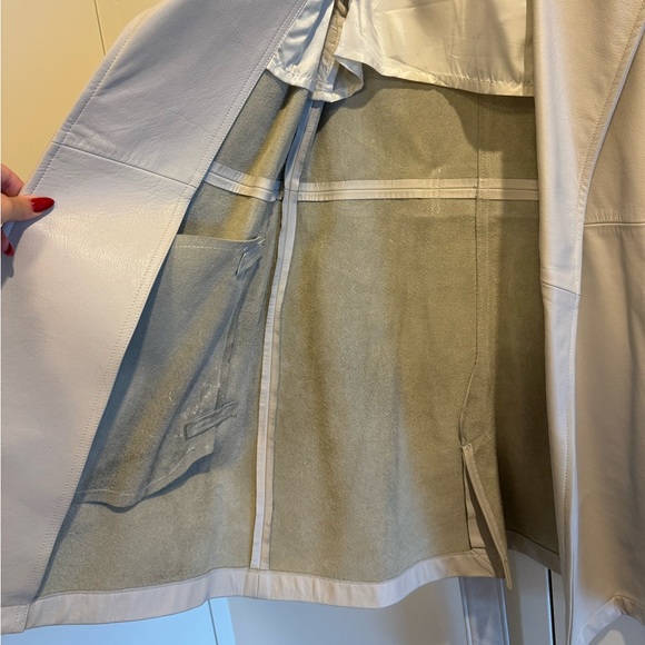 Frame leather trench coat, size S - Picture 6 of 9